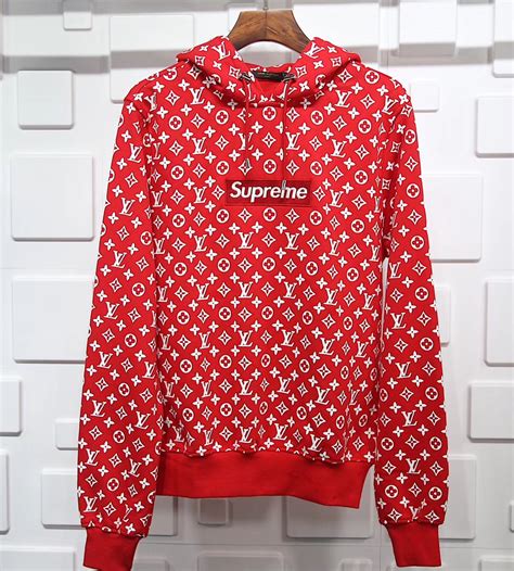 louis vuitton supreme sweats|Louis Vuitton wool sweater.